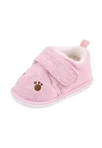 Pantofi Model Labute - Imblaniti - Velcro - Roz
