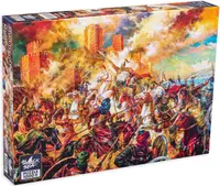 Puzzle Black Sea de 1000 piese - Hanul Tervel ii invinge pe arabi, Vasil Goranov