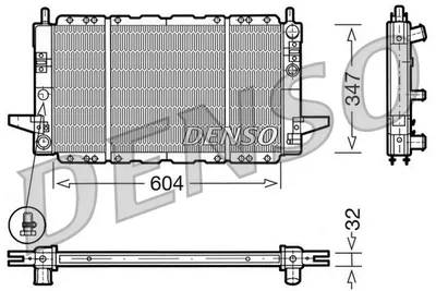 Radiator racire motor potrivit KIA RIO IV, STONIC 1.2 1.25 1.4 01.17