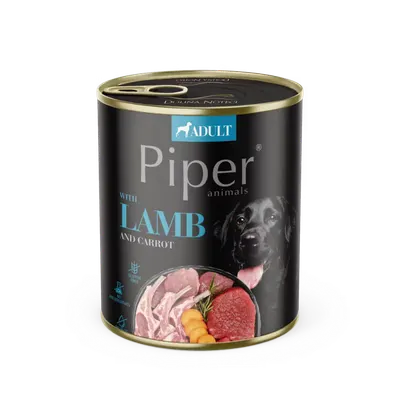 Piper Adult Dog, Miel si Morcov, 800 g