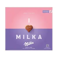 Praline I Love Milka cu capsuni, 120g Engros