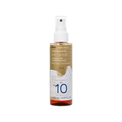 Ulei uscat cu SPF10 Sun Aegean Bronze, 150ml, Korres