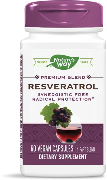 Resveratrol, 325 mg, 60 capsule, Nature's Way