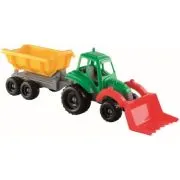 Ecoiffier Jucarie Tractor cu Remorca 52cm