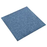 vidaXL Covor 20 buc. albastru 50 x 50 cm 100% polipropilenă