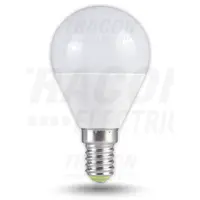 Sursa de lumina LED, formasferica LMG457NW 230 V, 50 Hz, E14, 7 W, 500 lm, 4000 K, EEI=A+
