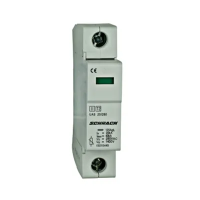 Descărcător complet, T2/C, 1p, 1x20kA/280V - Seria UAS