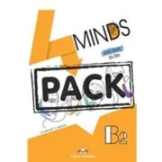 Curs limba engleza 4 Minds B2. Manualul elevului cu digibook app