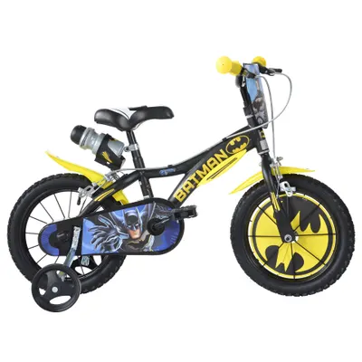Bicicletă pentru copii BATMAN 16" cu accesorii