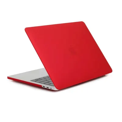 Carcasa de protectie, Compatibila cu Macbook Pro 13, Ultra-Slim, Rosu Mat Engros