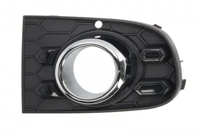 Grila Fata Dreapta (cu cadru, cu orificii lampa ceata, crom negru) potrivit ABARTH 500 595 695, 500C 595C 695C; FIAT 500 05.16- 07.15