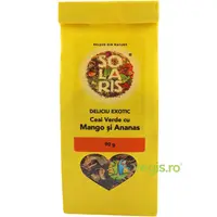 Ceai Verde cu Mango si Ananas Deliciu Exotic 90g