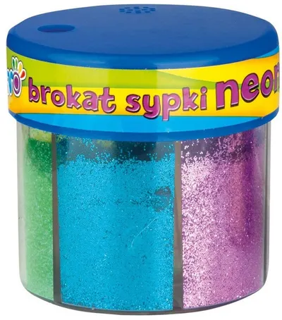 Sclipici decorativ Astra - Culori neon, 6 х 50 g