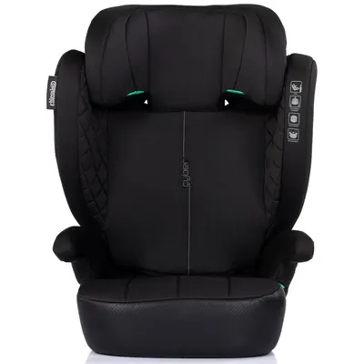 Scaun auto pentru copii Chipolino Cyber Noir 100-150 cm I-Size, husa detasabila, tetiera reglabila