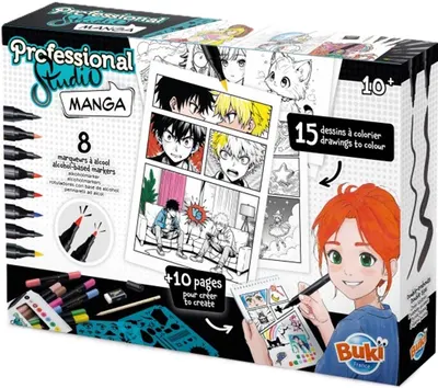 Set de desen Buki France - Manga