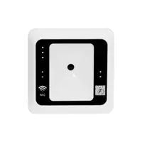 Cititor de proximitate RFID ZKTeco ACC-ER-QR500-W, Wiegand, Mifare, 13.56 MHz, cod QR, NFC, interior