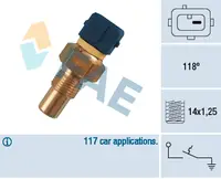 Senzor temperatura lichid racire (numar pini: 1, albastru) potrivit CITROEN AX, BERLINGO, BERLINGO MULTISPACE, BERLINGO MINIVAN, C2, C3 I, C3 PLURIEL, C4, C4 I, SAXO, XM, XSARA 1.0-2.0 07.86-
