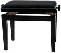 Scaun pentru pian Gewa - Black Gloss 130010, negru