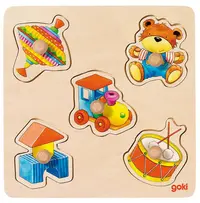 Puzzle cu mânere Goki - Jucării