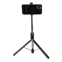 Selfie Stick si Trepied cu Telecomanda Bluetooth, Telescopic, Inaltime Maxima 170 cm