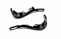 Set 2 protectii maini cu insertie din aluminiu, prindere pentru ghidon 22mm si 28.6, culoare negru
