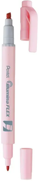 Textmarker Pentel Illumina Flex - Roz