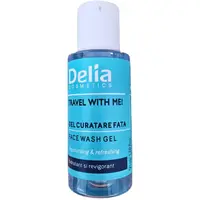 Gel de Curatare Fata Travel Whit Me, Delia 50 ml