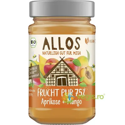 Dulceata de Caise si Mango cu Sirop de Agave Ecologica/Bio 250g