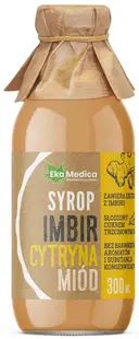 Sirop de ghimbir, lămâie și miere de albine, 300 ml, EkaMedica