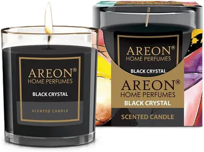 Lumânare parfumată Areon Classic - Black Crystal, 120 g