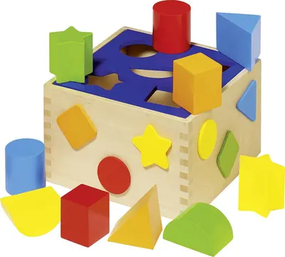 Cutie din lemn Goki -Sorter
