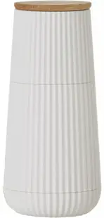 Râșniță pentru sare și piper AdHoc - Scape, 12 cm, alb