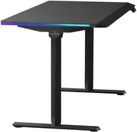 Birou gaming Ultradesk - Quest Black, negru
