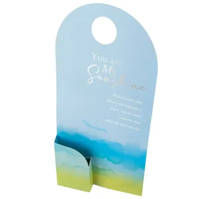 Suport înalt pentru flori "You are My Sunshine" (set 10 buc) - Bleu