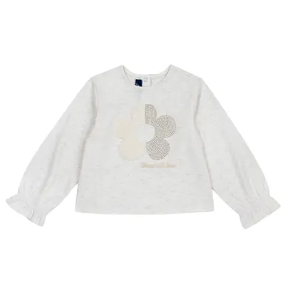 Bluza copii Chicco, alb, 00062-69MC