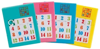 Puzzle alunecos Goki - Numere, sortiment