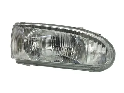 Far fata Dreapta (H4, manual, mecanic, fara motoras, culoare insert: cromat) potrivit MITSUBISHI COLT IV