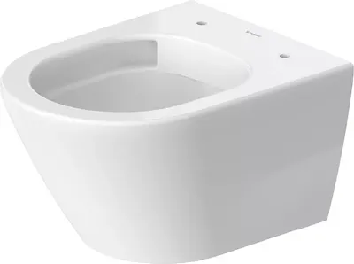Vas WC Duravit D-Neo 2588092000, suspendat, Rimless, fara capac, HygieneGlaze, Alb