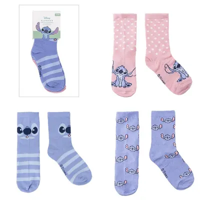 Set 3 perechi de șosete, mărimea 27-30 EU, Cerda, Stitch