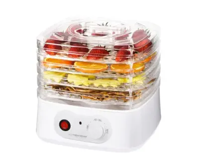 Deshidrator pentru alimente ESPERANZA EKD004, 250W (Alb)