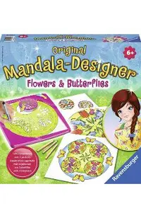 Set de creatie: Mandala flori si fluturi
