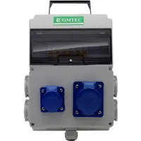 Tablou Santier 10L IP 44 Echipat (M1x16+M1x32)IND+M4x16 (M1x16+M1x32)IND+M4x16 10 locuri