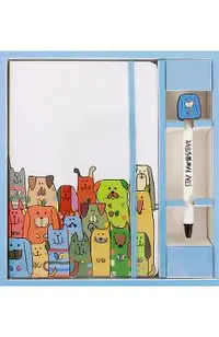 Set carnet si pix: Stay Pawsitive