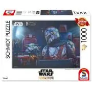 Puzzle 1000 piese, Thomas Kinkade - Star Wars - Mandalorian