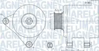 Alternator (14V, 130A) potrivit HONDA ACCORD VIII, CR-V III 2.0 10.06-06.15