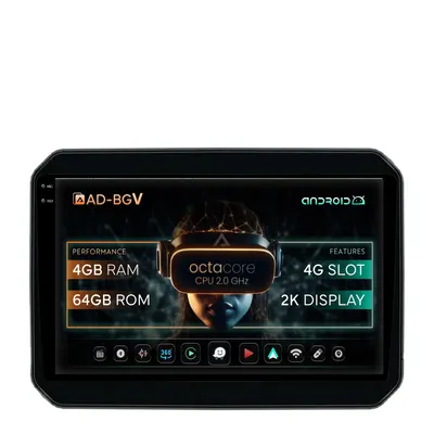 Navigatie Suzuki Ignis (2016+), Android, V-Octacore 4GB RAM + 64GB ROM, 9.5 Inch - AD-BGV9004+AD-BGRKIT308