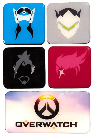 Set de magneți Blizzard Games: Overwatch - Series 3
