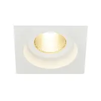 Spot incastrat, Contone incastrat lumina, LED-uri, 2000-3000K, patrat, alb, rigid, 13W, inclusiv arcuri lamelare,