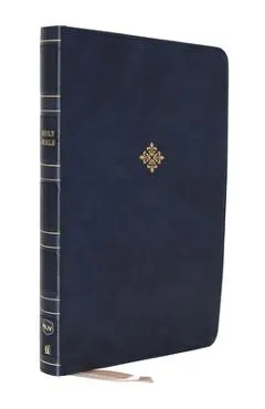 Nkjv, Reference Bible, Center-Column Giant Print, Leathersoft, Blue, Red Letter Edition, Comfort Print: Holy Bible, New King James Version
