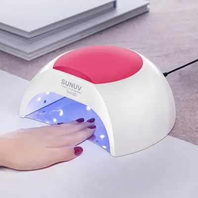 Lampă Unghii UV/LED Profesională SUNONE 2C 48W cu Senzor și Timer | FSM Romania